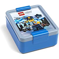 Los mejores  - Room Copenhagen Táper Lego City- Azul-Gris- One Size